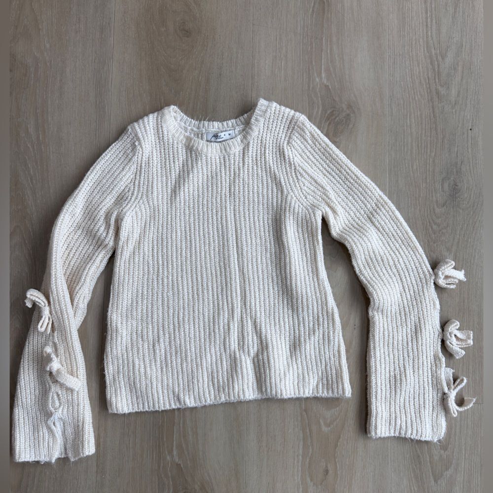 Pinc Premium girls cream sweater size M